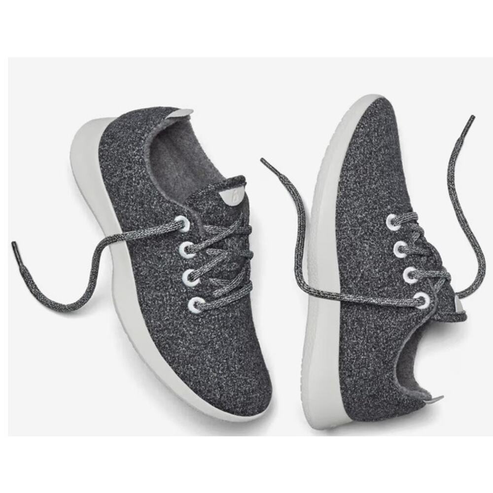 Allbirds Womens Wool Runners Grey ZQ Merino Classic Sustainable Sneakers EU39